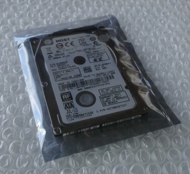 750GB Dell Latitude E6500 2.5" SATA Laptop Hard Drive (HDD) Upgrade Replacement