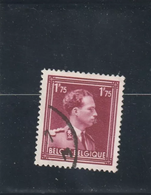 L5590 BELGIQUE timbre Y&T N° 832 de 1950 " Léopold III " Oblitéré