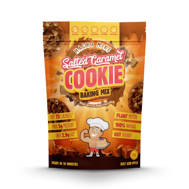 Macro Mike Cookie Baking Mix - Almond Protein Salted Caramel 300g