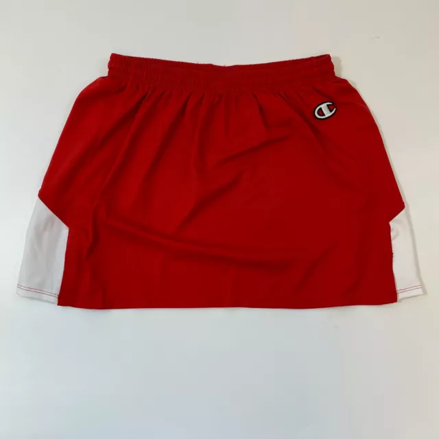 Champion Red Fast Break Double Dry Stretch Skirt L536-RW Cheer Athletic Size S