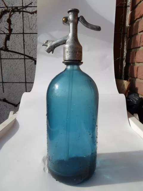 Alte Siphonflasche Sodaflasche  Sifone