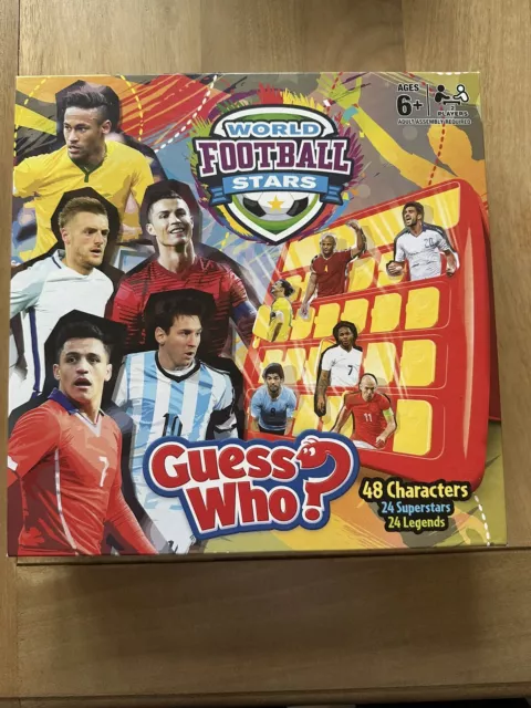 HASBRO: GUESS WHO? World Football Stars Board Game £4.00 - PicClick UK