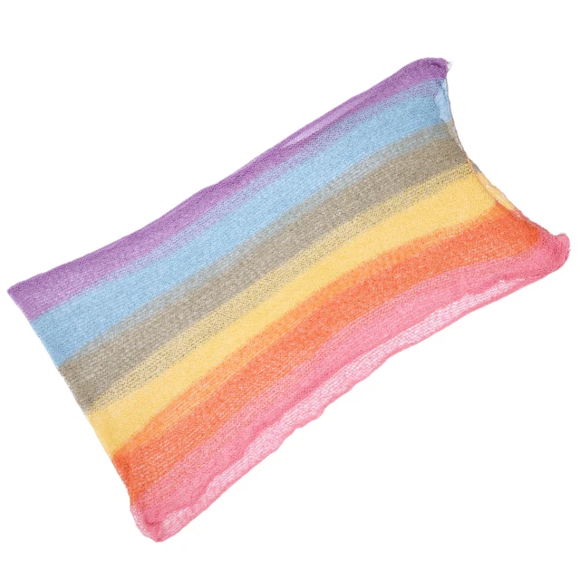 (No. 3 Color)Infant Wraps 40 X 150cm Newborn Wraps Colorful Wraps Elastic And
