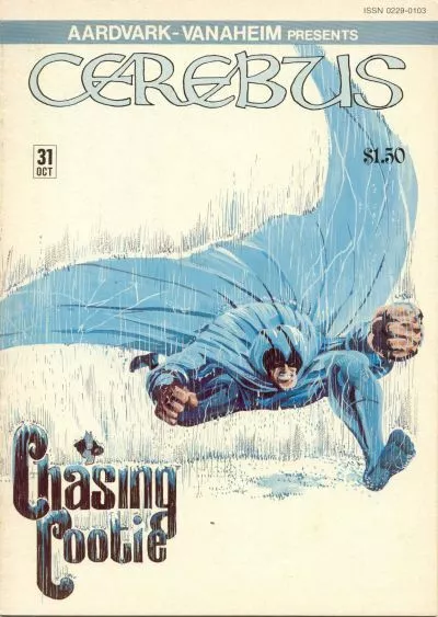 CEREBUS #31 F, Dave Sim, The Aardvark-Vanaheim Comics 1981 Stock Image