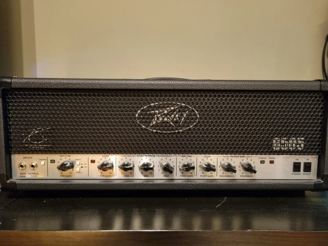 PEAVEY 6505 USA Head 120W Valve Guitar Amp Head with footswitch