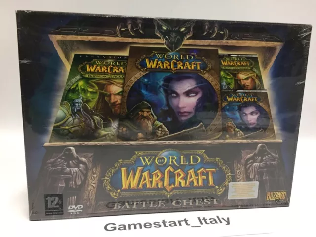 World Of Warcraft Battle Chest + Burning Crusade - Pc Computer - Nuovo New Wow