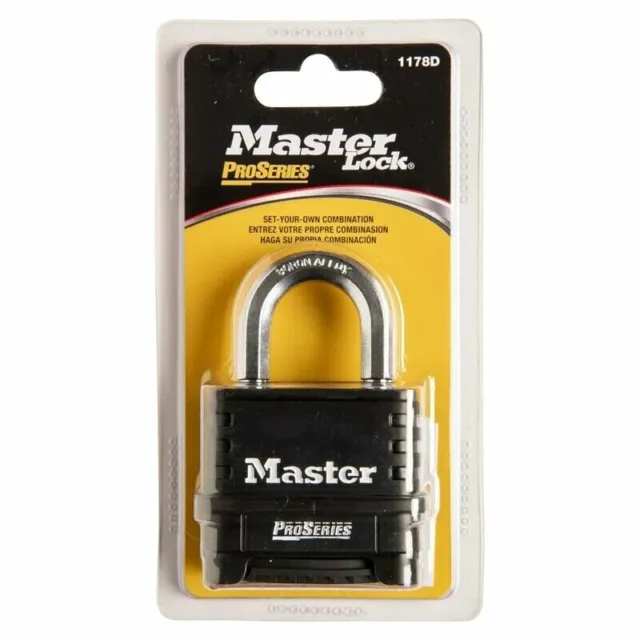Master Lock 57mm Covered Combination Padlock - 1178DAU