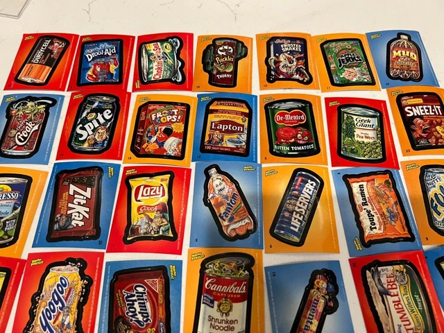 Wacky Packages 2011 Erasers Stickers Mixed Lot 29