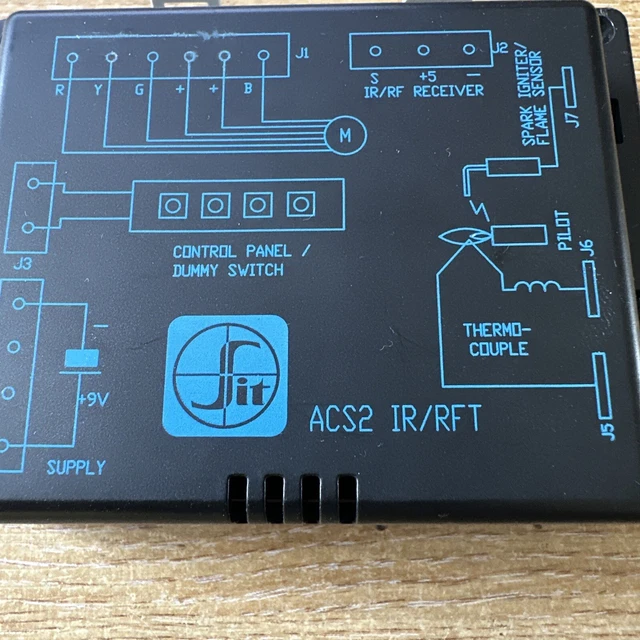 SIT GAS FIRE Remote Control Receiver ACS2. OP Padova Italy £85.00