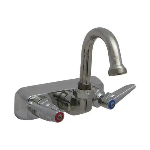 T&S Brass - B-1146-01 - 4 in Wall Mount Workboard Faucet