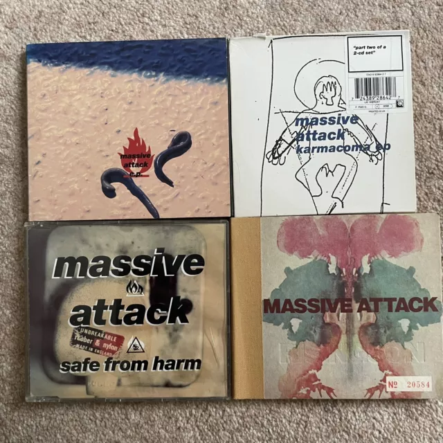 Massive Attack cd single bundle