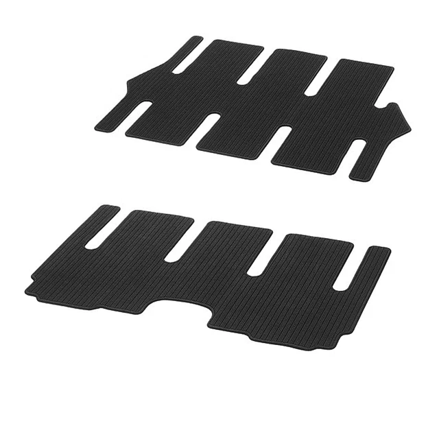 Tappetini Gradino Velluto Per Mercedes Vito/Viano W639 - Set 4 Pezzi Per 2 Porte Scorrevoli - Colore Nero - Autix - 6