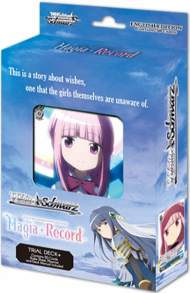 Deck di prova bianco nero + anime TV Magia Record: Magica Side