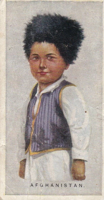 Imperial Tobacco Canada Itc Children Of All Nations Card #1 - Afghanistan