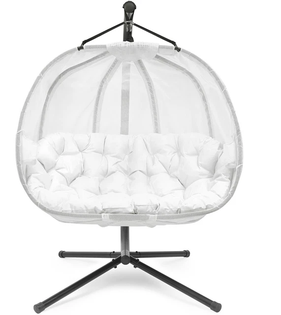Hängematte Hängestuhl 200KG 2 Personen 173cm XXL Hängesitz Hängesessel Schaukel