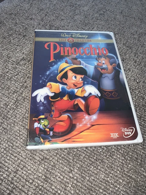 Pinocchio (DVD, 1999) Walt Disney Gold Classic Collection Sealed New!