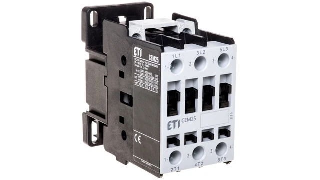 Power contactor 25A 3P 230V AC 1Z 0R CEM25.10-230V-50 / 60Hz 004645123 /T2UK