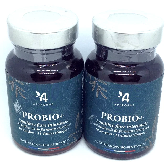 Probiotique APYFORME Probio+ Intima - 60 Gélules Pour Flore Intime, Fabriqué En France