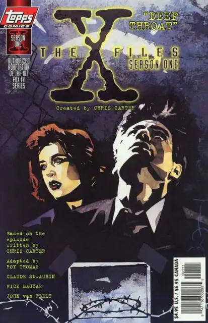 The X-Files Season One Deep Throat Near Mint Cover A 1997 Topps Comics
