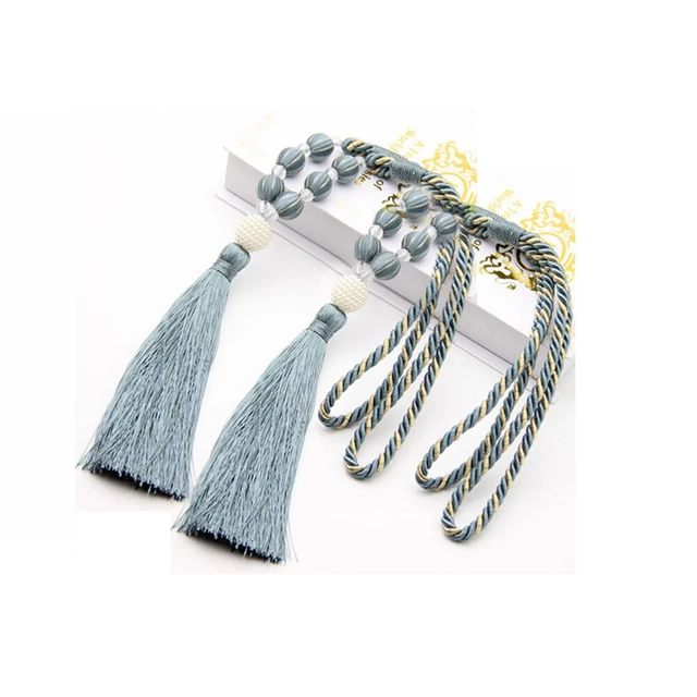 2 Pcs Curtain Tiebacks Curtain Buckle LED Curtain Curtain Clips