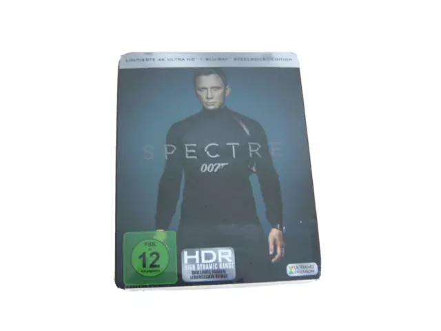 Limited Edition***Spectre***James Bond 007***4k UHD + Bluray*** Steelbook