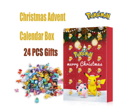 Chocolat au lait Calendrier de lavent Pokemon 2018 90g 