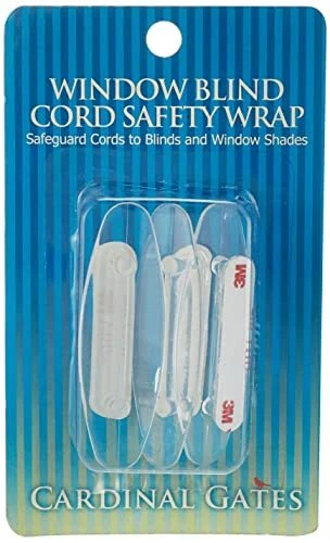 Cord Safety 3- Wraps, Clear
