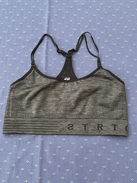 Sport BH H&M Gr M grau