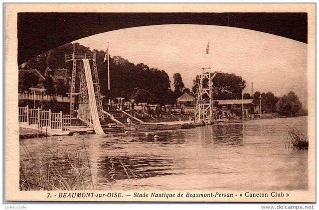 95 BEAUMONT SUR OISE - stade nautique - caneton club