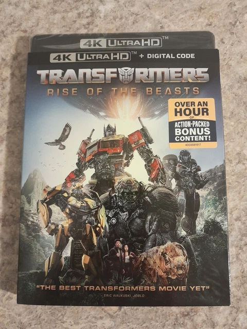 TRANSFORMERS RISE OF the beasts (4k Ultra HD + Digital, 2023) w