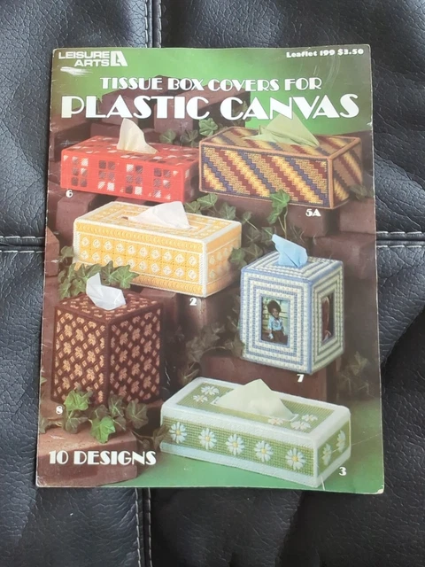 CUBIERTAS CAJA DE PAÑUELOS PARA LONA DE PLÁSTICO Patrón Folleto 199 Artes del Ocio