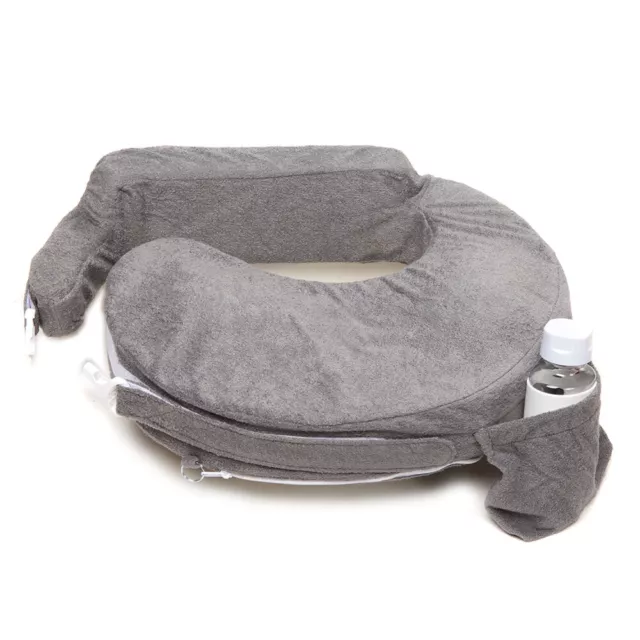 My Brest Friend Baby Nursing/Breastfeeding Support Pillow Deluxe Evening Grey