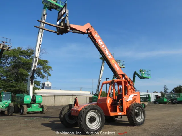 2015 Skytrak 6036 36' 6,000 lbs Telescopic Reach Forklift Telehandler 6k bidadoo