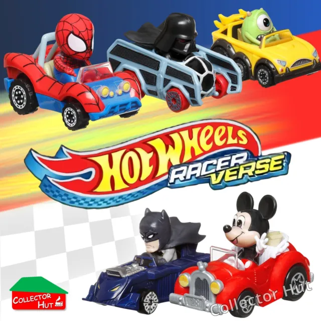 Hot Wheels RacerVerse Racer Verse Die Cast Character Race Cars