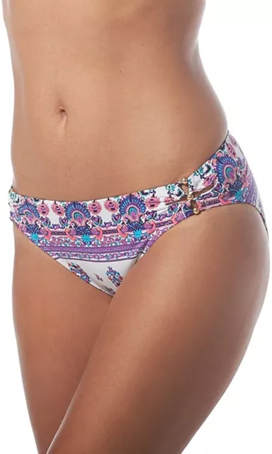 Nanette Lepore 262503 Women's Maharaja Charmer Bikini Bottom Swimwear Size M