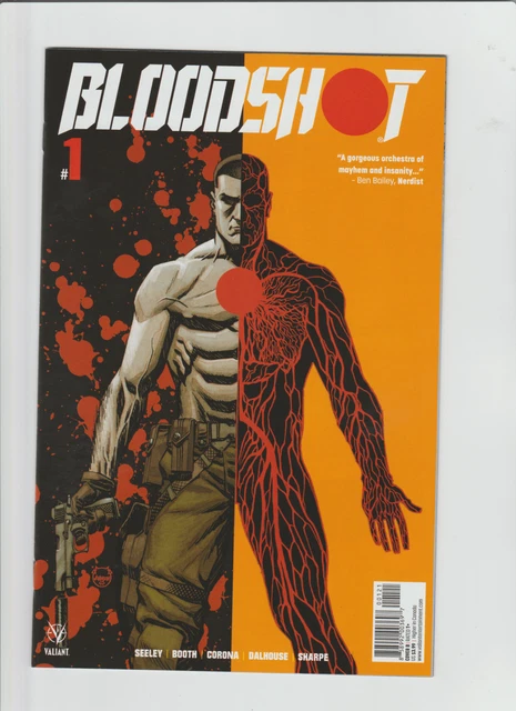 Bloodshot # 1 Cover B (2019 Valiant) 1st Print BRETT BOOTH DAVE JOHNSON COVER NM