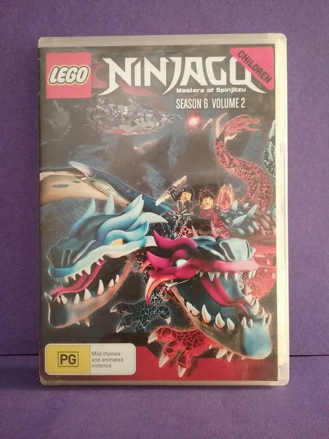 Lego Ninjago Season 6 Volume 2 DVD - Regions 2,4