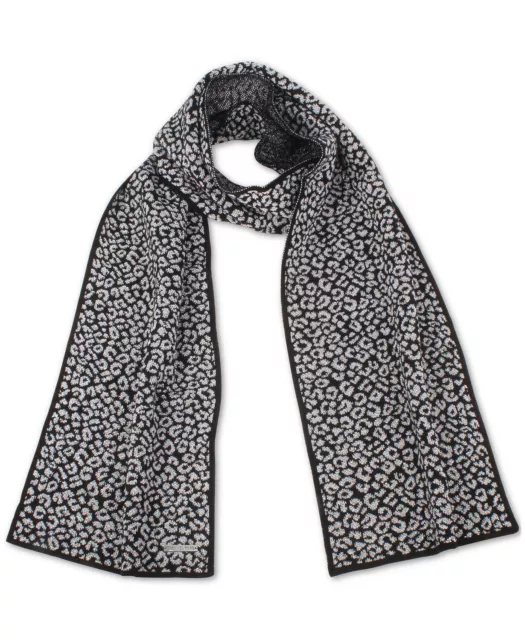 MICHAEL Michael Kors Metallic Leopard Muffler Scarf NWT $58