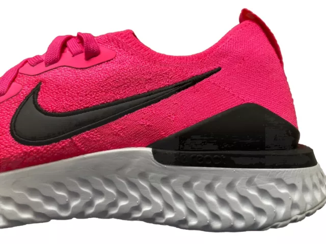 Nike epic react flyknit femme rose hot sale