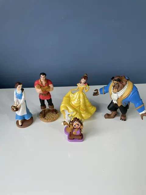 Disney Beauty and the Beast Figures Bundle