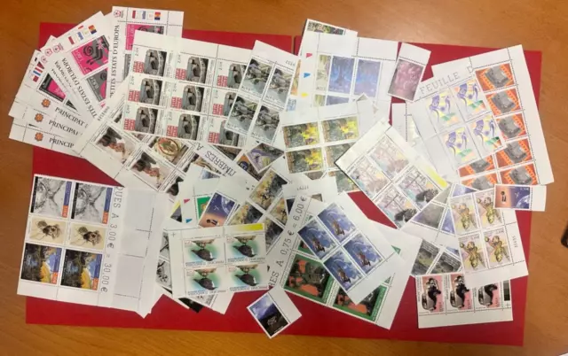 Ta10-Lots De Timbres Faciale-Euros-Pour Affranchir-Départ D'andorre-V.f 178€