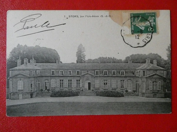 CPA STORS par L'ISLE ADAM (95) LE CHATEAU.