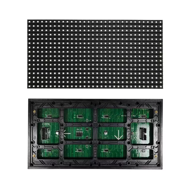 2PCS P10 Semi-outdoor LED Scroller Semi-waterproof LED Scrolling Display Red LED