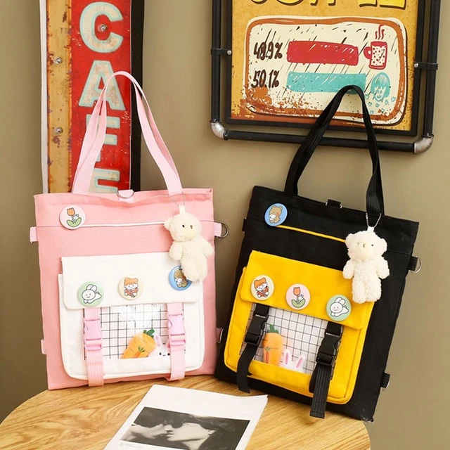 Femmes Toile Sac à dos Sacs d'école Sac d'épaule Sacs à main Sacs à bandoulière