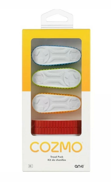 Anki Cozmo Vector Treads Blue Green Yellow Orange Pack Of 4 - Originals