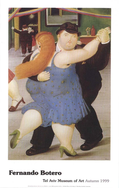 Fernando Botero Dancers Offset Lithograph Edition of 500
