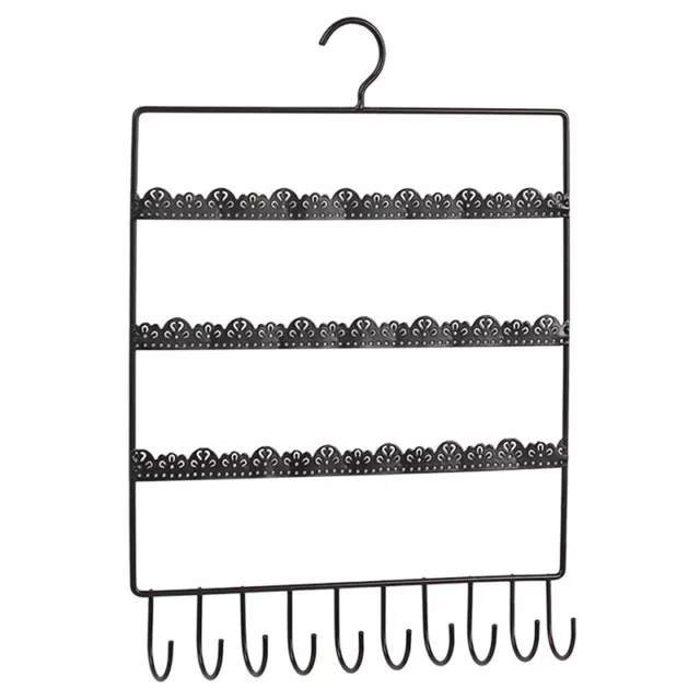 Wall Earring Jewelry Organizer Hanging Holder Necklace Display Stand Rack R YIUK