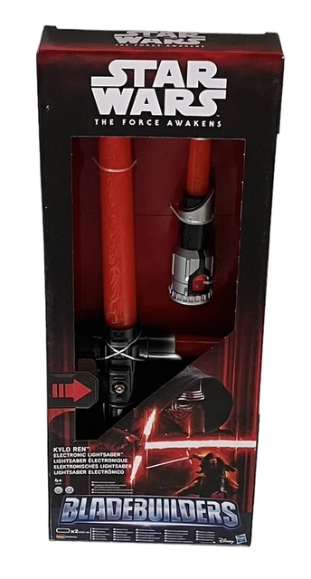 Star Wars Kylo Ren The Force Awakens Bladebuilders Electronic Lightsaber Hasbro