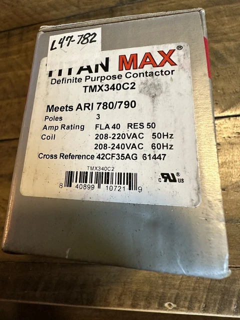 TITAN MAX Definite Purpose Contactor TMX340c2