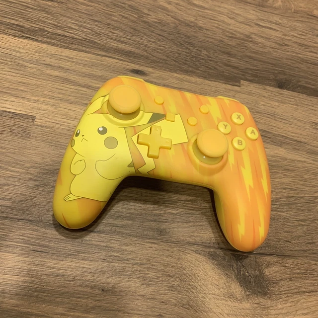 NINTENDO SWITCH PIKACHU Yellow Controller Wired PowerA Power A